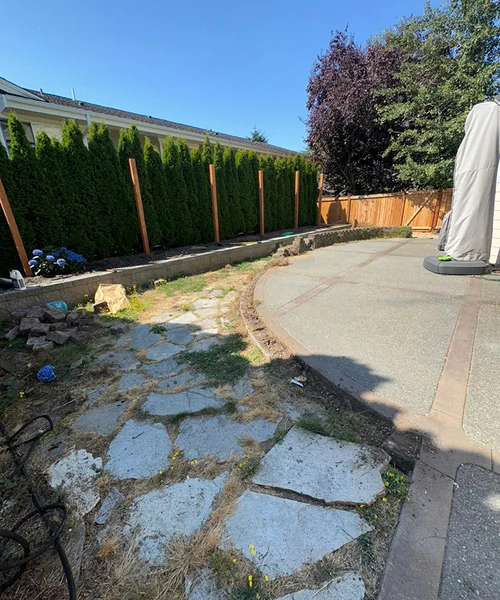 Retaining Wall, Steps, Paver Patio & Walkway in Edmonds 